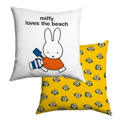 miffy loves the beach  Personalised Cushion
