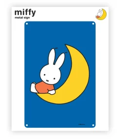 Miffy moon Metal Sign