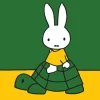 Miffy on a Tortoise Mini Poster
