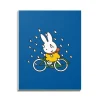Miffy on Her Bike in the Rain A6 Notepad