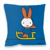 Miffy Playing on a Sleigh Cushion