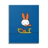 Miffy Playing on a Sleigh A6 Notepad