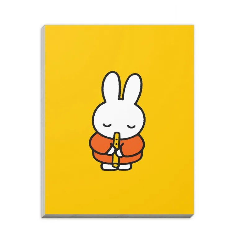 Miffy Playing the Recorder A6 Notepad