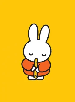 Miffy Playing the Recorder Mini Poster