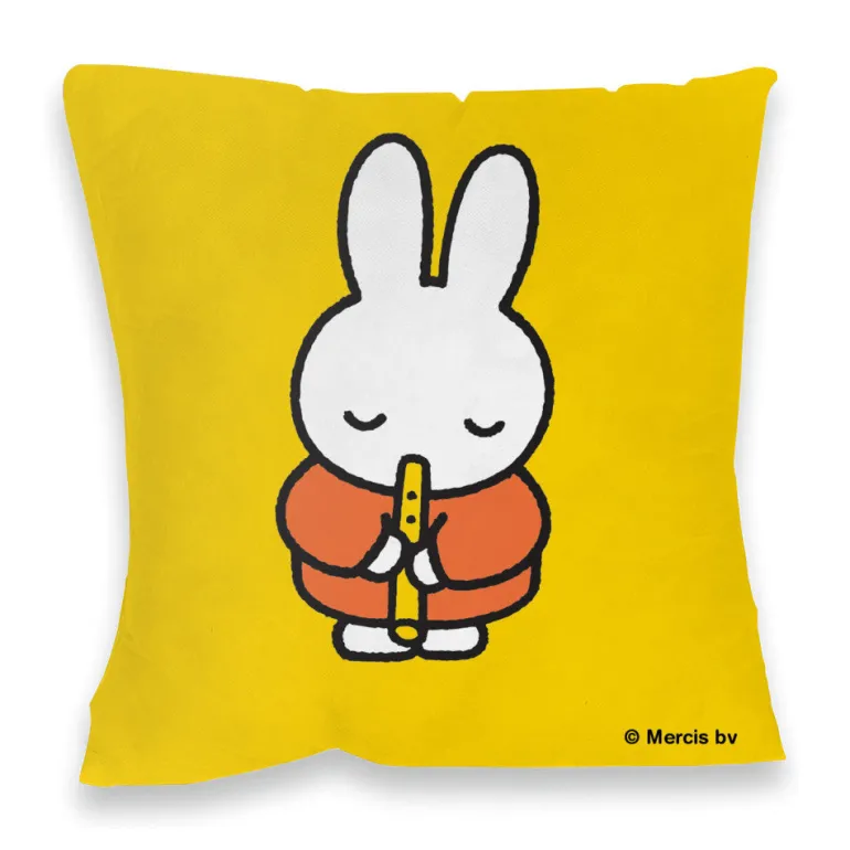 Miffy Playing the Recorder Cushion