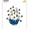 Miffy raindrops Metal Sign