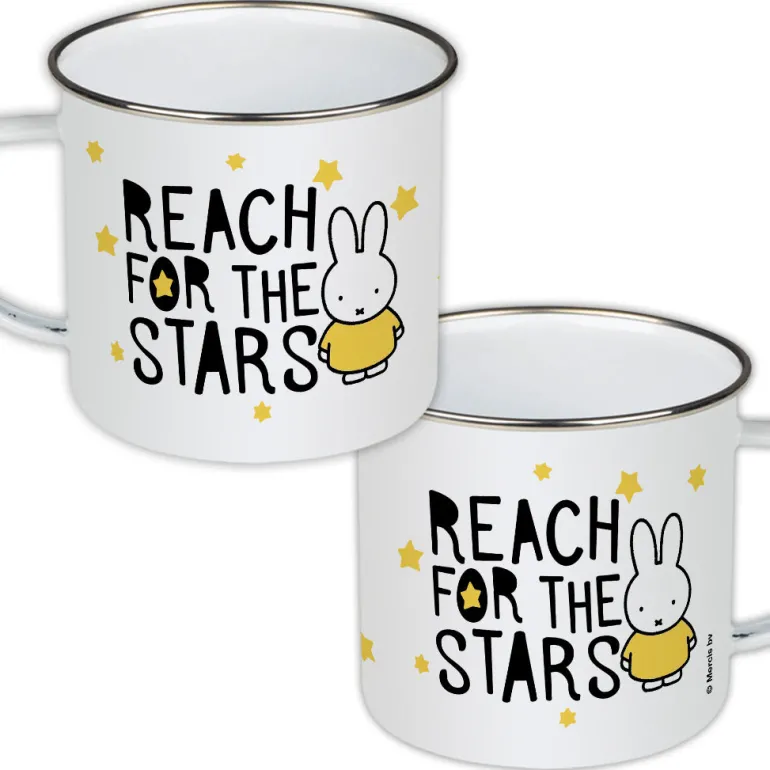 Miffy Reach for the Stars Enamel Mug