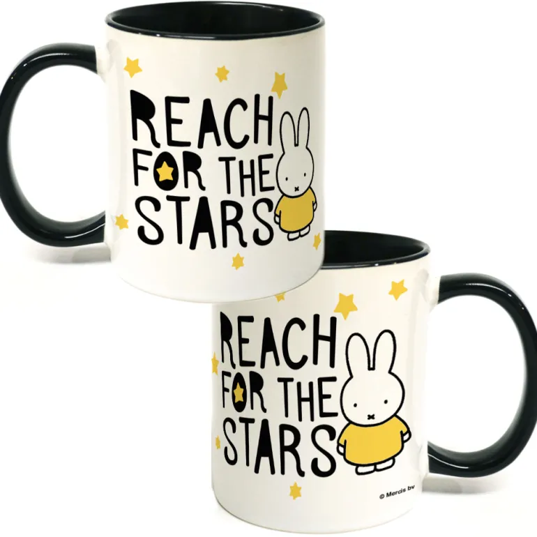 Miffy Reach for the Stars Coloured Insert Mug