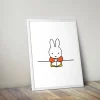 Miffy Reading a Book Framed Mini Poster