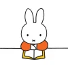 Miffy Reading a Book Mini Poster