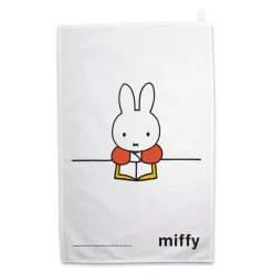 Miffy Reading a Book Tea Towel
