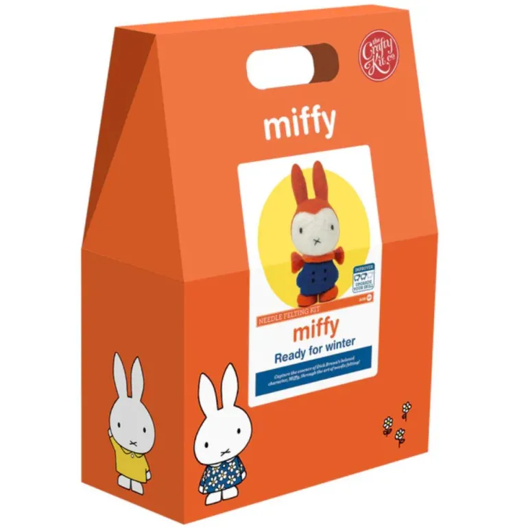 Miffy Ready for Winter Needle Felting Craft Kit