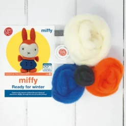 Miffy Ready for Winter Needle Felting Craft Kit