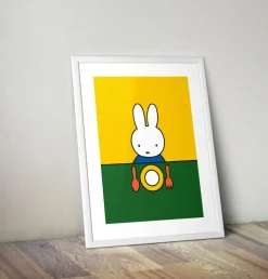 Miffy Ready to Eat Framed Mini Poster