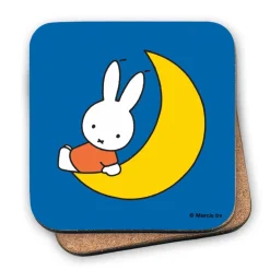 Miffy Sat on the Moon Cork Coaster