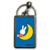 Miffy Sat on the Moon Metal Keyring