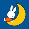 Miffy Sat on the Moon Mini Poster