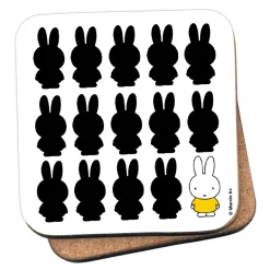 Miffy Silhouette Cork Coaster
