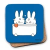Miffy Taking a Bath Cork Coaster