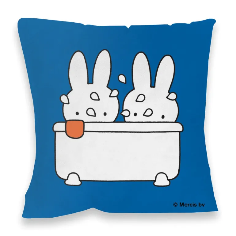 Miffy Taking a Bath Cushion