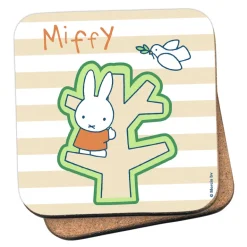 Miffy Tree Cork Coaster