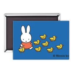 Miffy Walking with Ducks Magnet