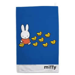 Miffy Walking with Ducks Tea Towel