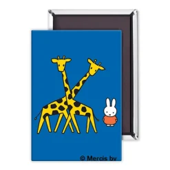 Miffy with Two Giraffes Magnet