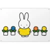 Miffy Yellow Dress Metal Sign