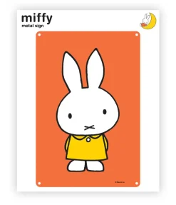 Miffy yellow dress Metal Sign