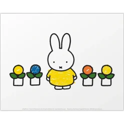 Miffy Yellow Dress Mini Poster